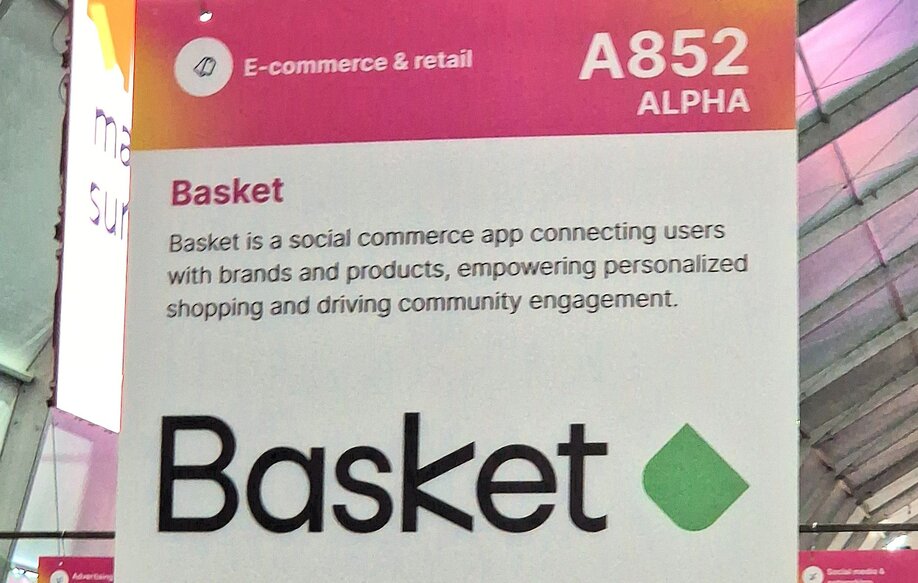 Web Summit Lisbon 2024 Alpha Startup Basket eCommerce and retail