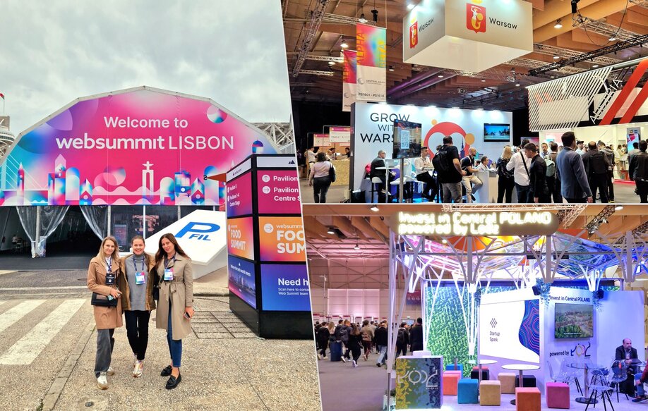 Web Summit Lisbon 2024 Poland Lodz Warsaw Exhibition Pavilions