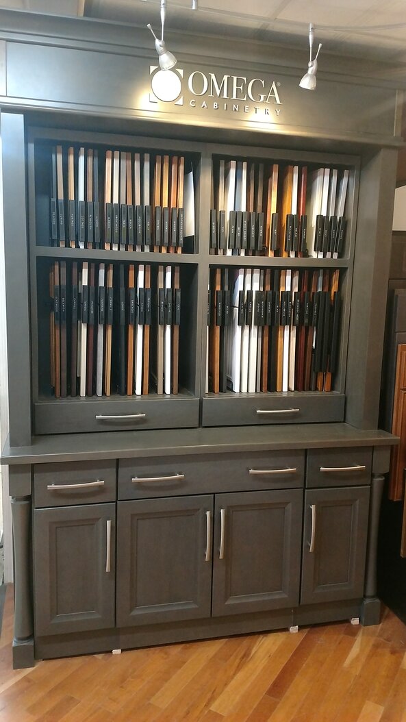 Cabinet Options display