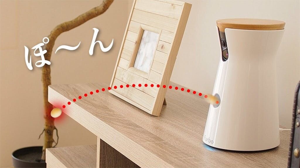 「ムシャムシャ…おいしかったー。
　でもまだまだ足りないなぁ…。
　くぅ～ん。
　…あれ、さっきと同じ音が聞こえる。
　もしや……」
ぽ～ん