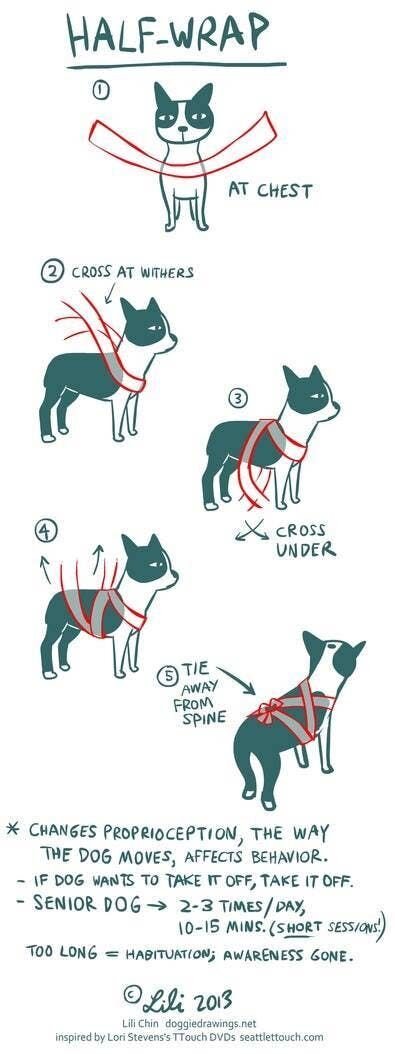 Try a compressive shirt