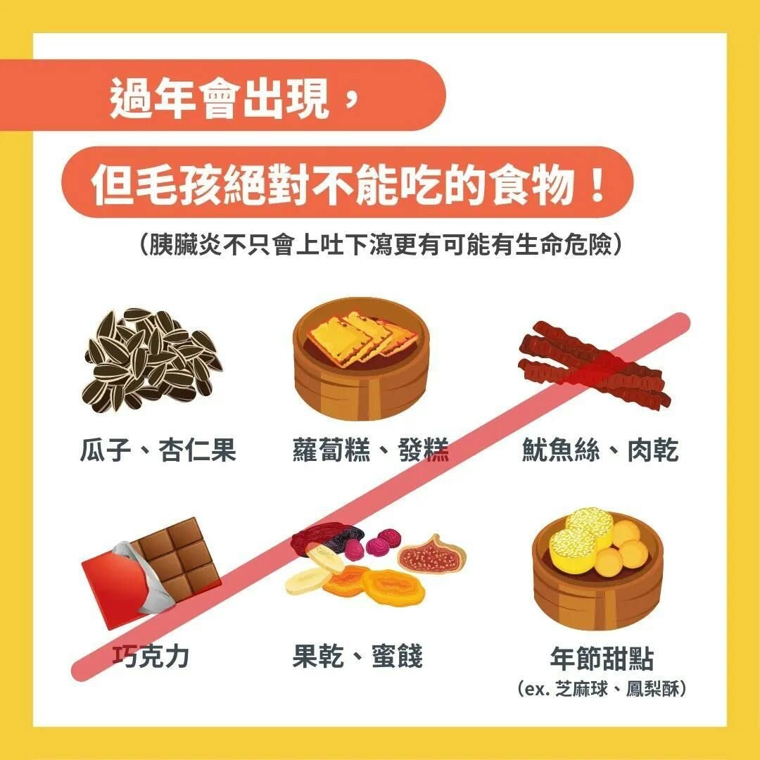 狗狗不能吃的食物