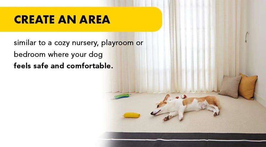 Create an area similar to a cozy nursery