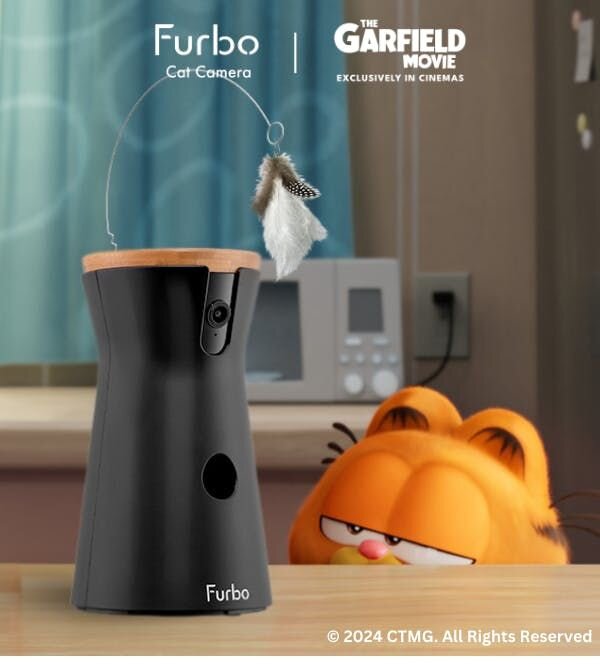 Rotating 360° View and Auto Cat Tracking allow you to watch your cat’s every move in real time without any blind spots, so you can catch any mischi...