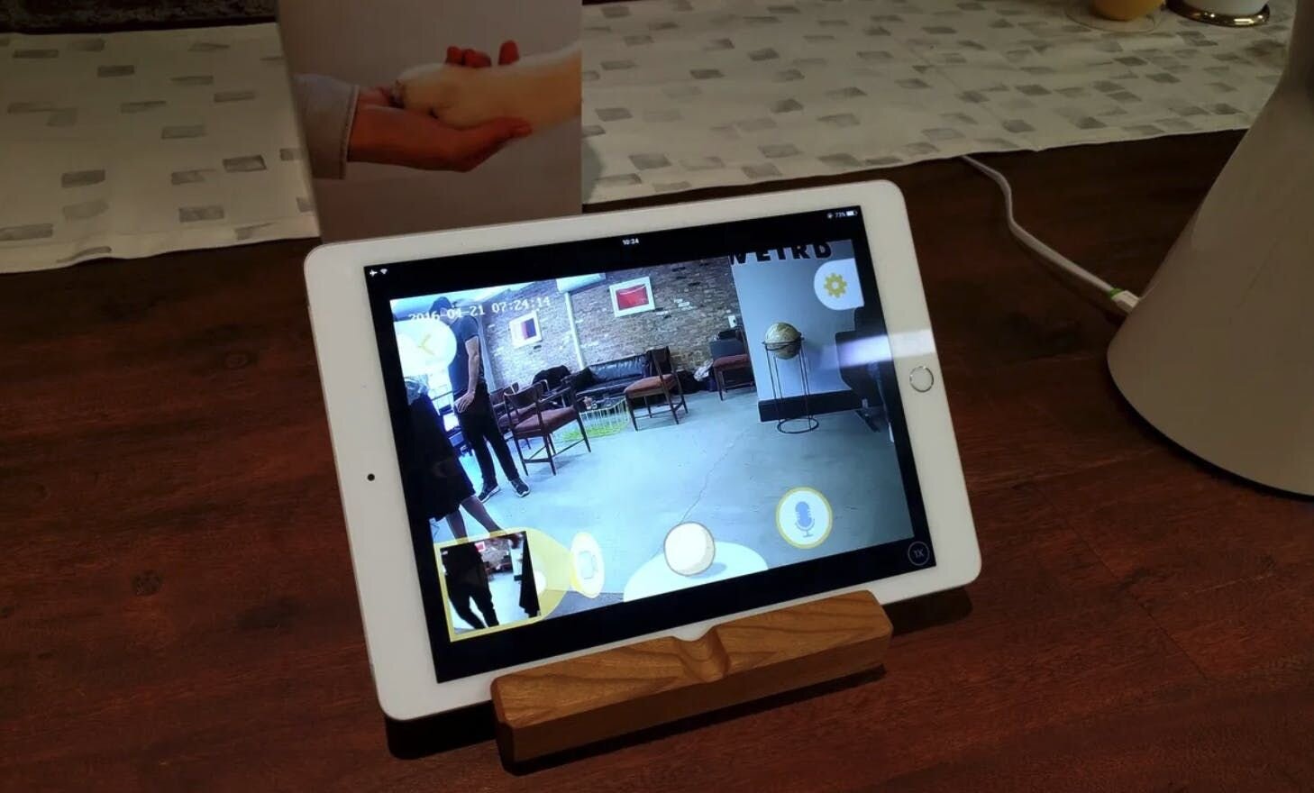 This isn't the first camera to offer this feature, but I really like the way it's implemented. The Furbo can hold dozens of small treats. These are...