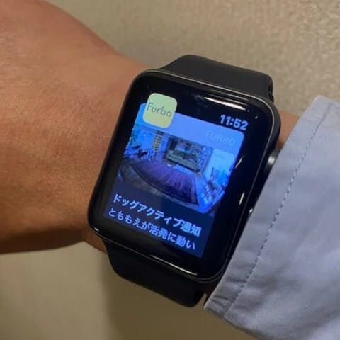 ウォッチに映し出される、福やとももえの姿・・これはもう悶絶です。