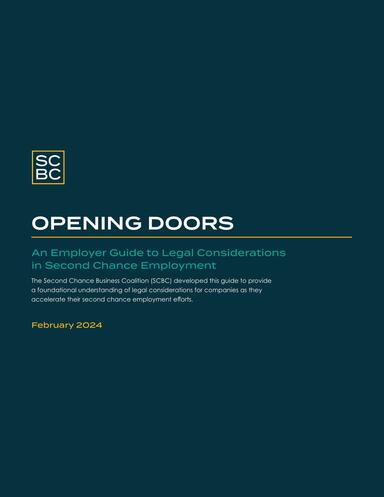 SCBC Legal Considerations Guide