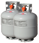 Propane cylinders