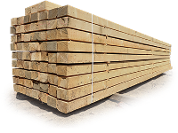 Stack of lumber