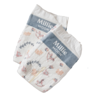 2 Millie Moon diapers 