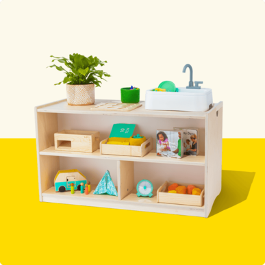 Lovevery's Montessori Playshelf