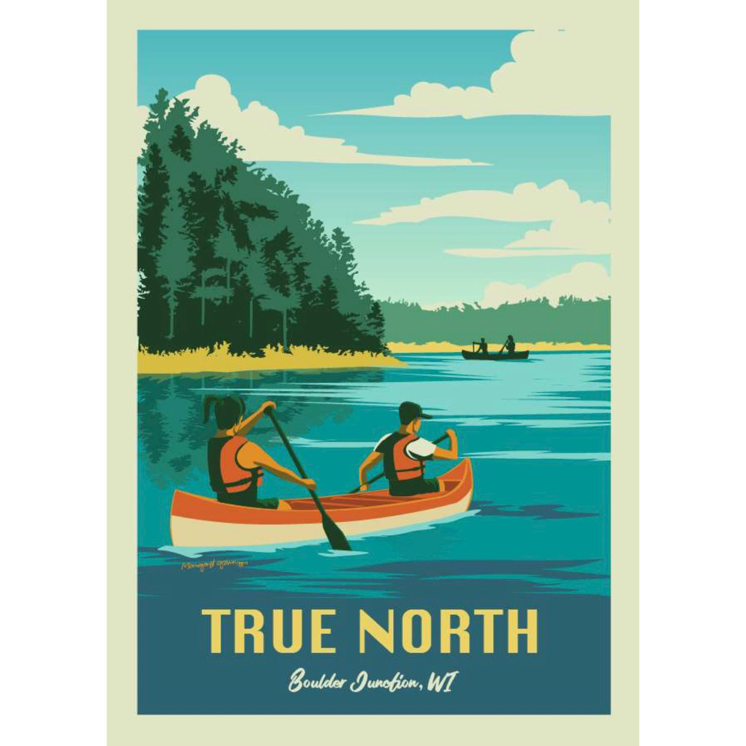 True North - 14x11