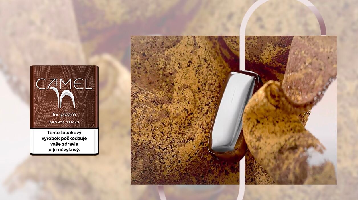 Náplne Camel Bronze a strieborné zariadenie Ploom X Advanced