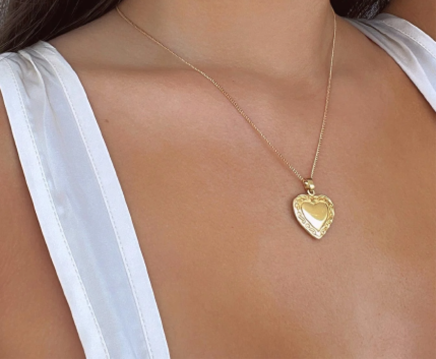 Princess Polly Lock It Up Gold-Plated Necklace in Gold Necklace