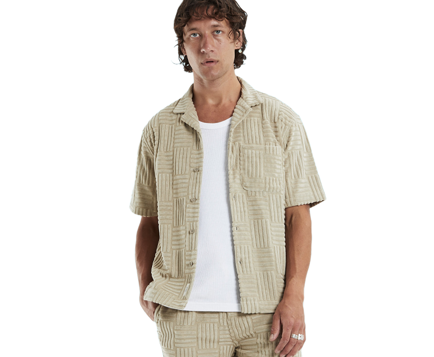 Men’s The Barton Terry Shirt and Short Set by Arvust