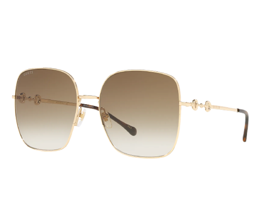 Gucci GG0879S in Gold/Brown