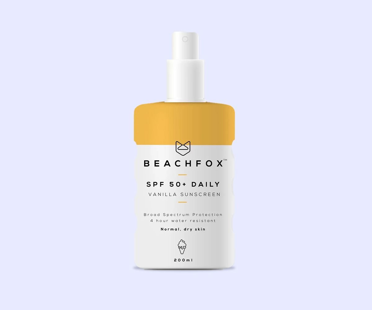 BEACHFOX Sunscreen SPF50+ in Vanilla