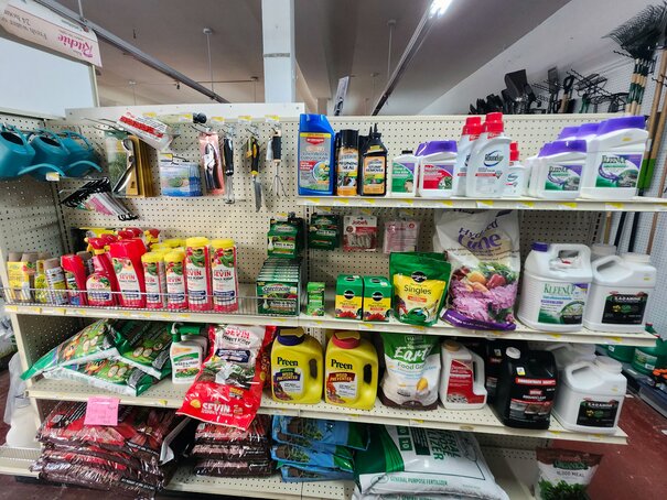 fertilizer in store