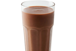 Brown nutrition shake