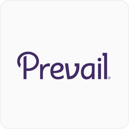 Brand logo for Prevail.