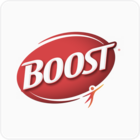 Brand logo for Boost.