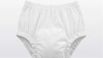 White adult diaper