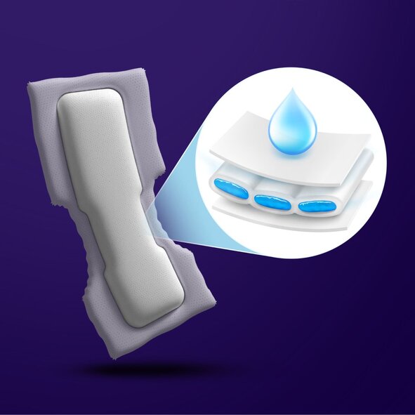 Image showing the products absorbent material.