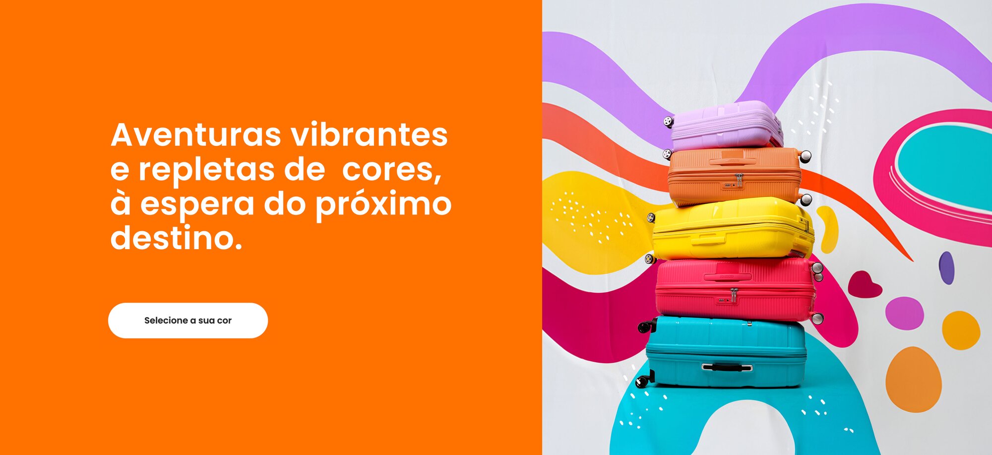 Banner Maletas de color