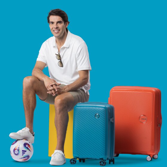 American Tourister by Kaká | Cada Destino É Uma Aventura! 