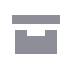 An open box icon