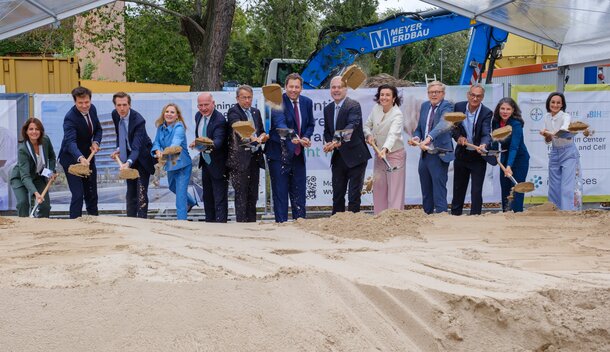 Berlin Center for Gene and Cell Thereapies Groundbreaking Ceremony