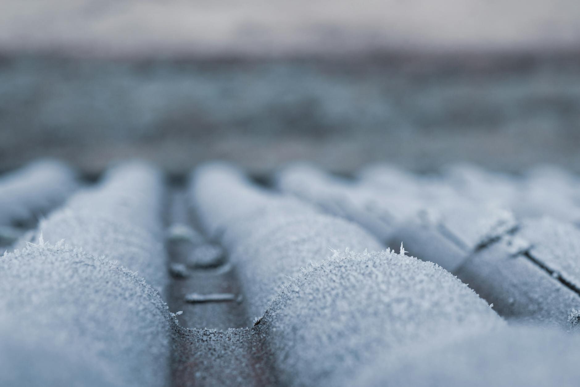 close up picture of roof