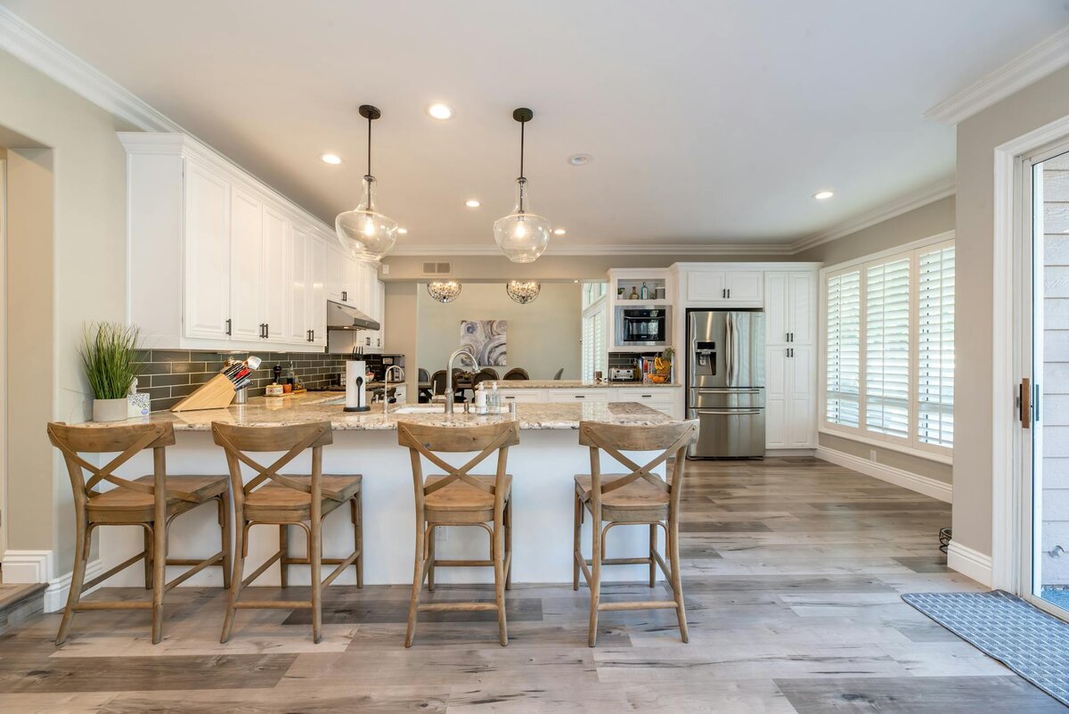 Image of newly renovated kitchen