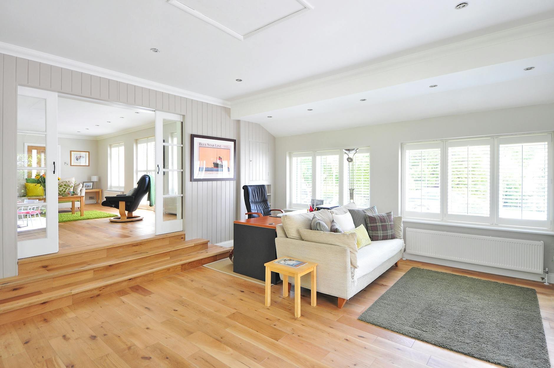 interior of home with new windows