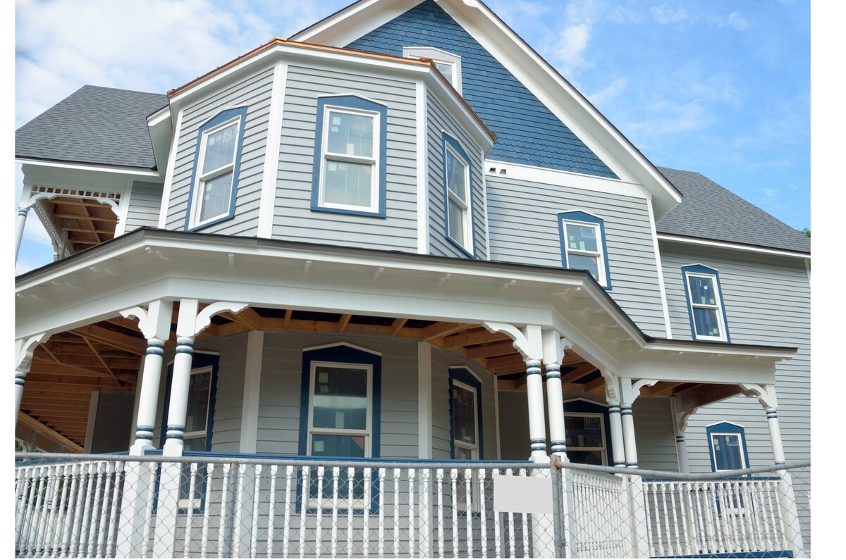 image of house with newly installed windows