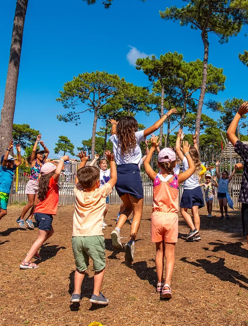 Enfants au Belito Club profitant des animations dans les Campings Clubs MS Vacances.