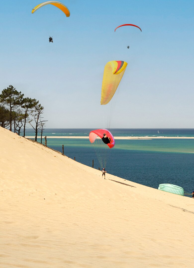 Parapente sur la dune du Pilat : une expérience à couper le souffle