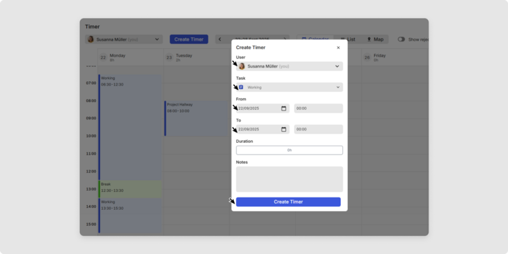 Create Timer