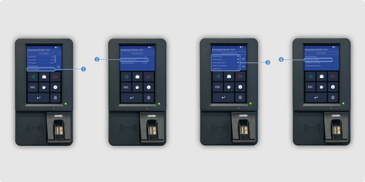 WLAN TimeTac Evo Smart Terminal