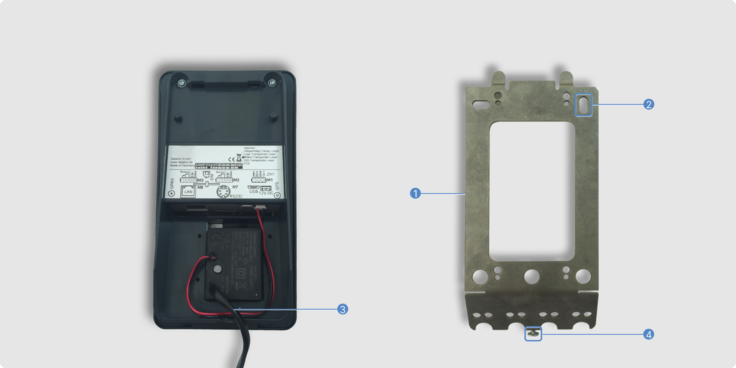 Zusammenbau und Installation TimeTac Evo Smart Terminal