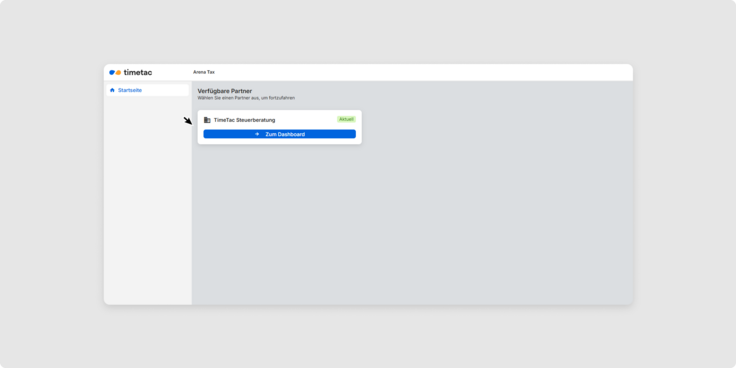 Partner in Payroll Connect wählen