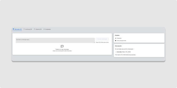 Chat in Payroll Connect
