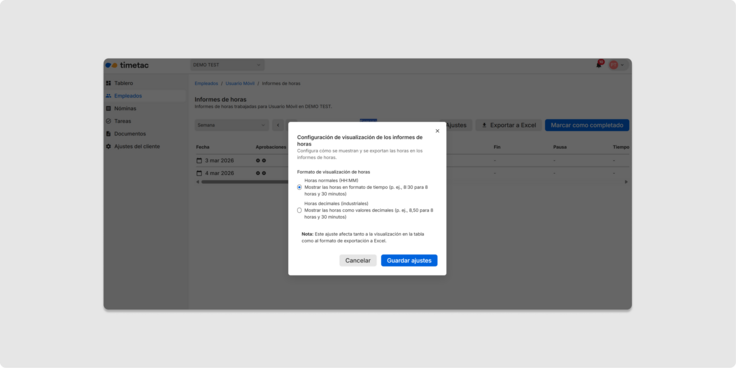 Ansicht Bilanz Payroll Connect