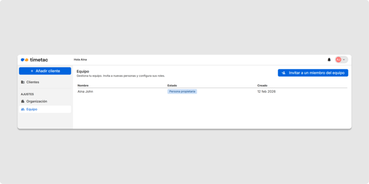 Mitarbeitende in Payroll Connect einladen