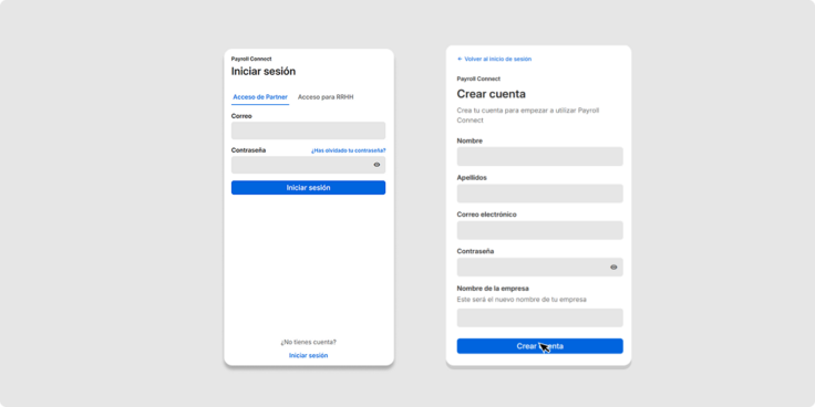 Signup Steuerberater Payroll Connect