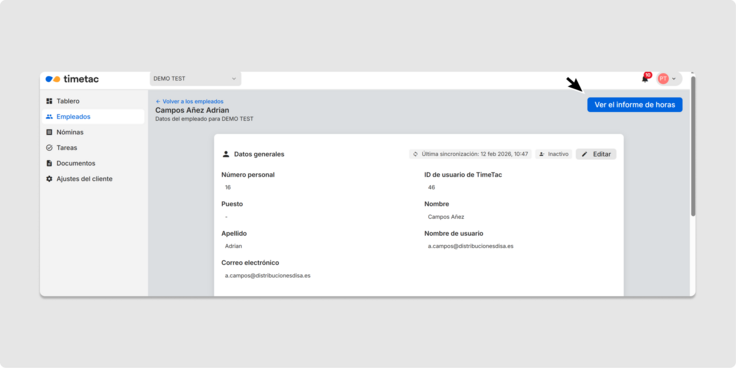 Stundenabrechnung Payroll Connect