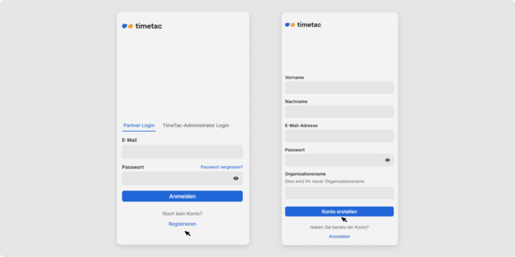 Signup Steuerberater Payroll Connect