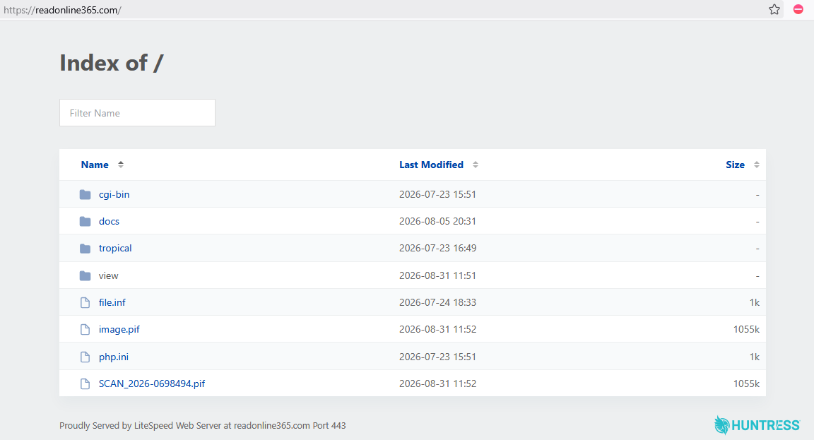 payload directory