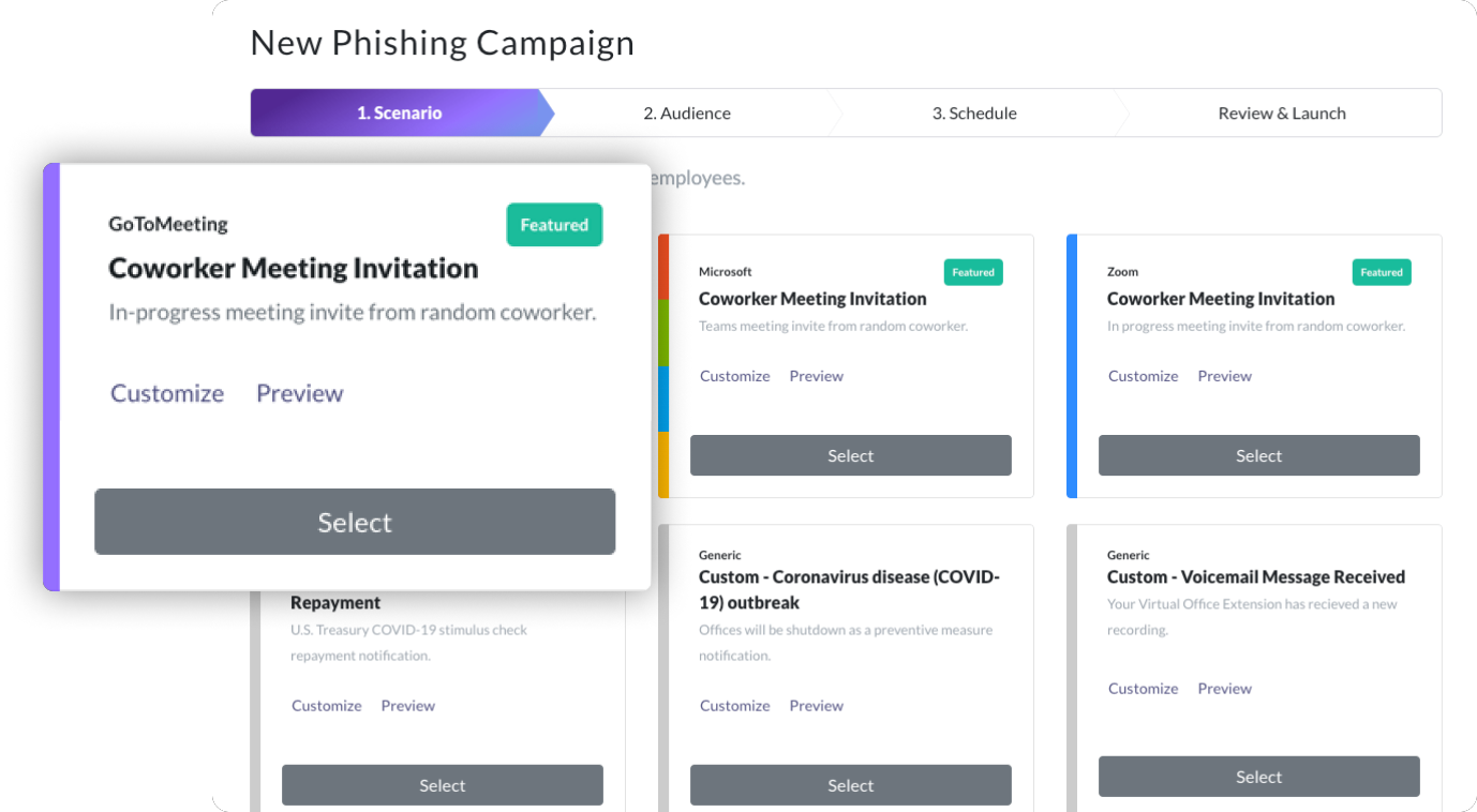 Phishing Simulation Example