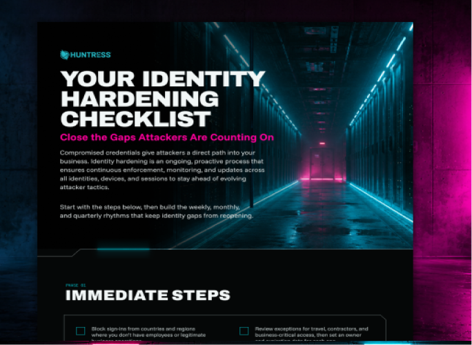 What Good Identity Hardening Looks Like